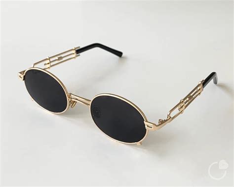 vintage oval sunglasses mens